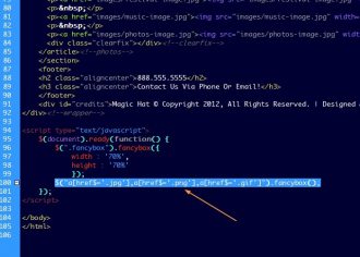 How To Use FancyBox - jQuery & Dreamweaver Tutorial