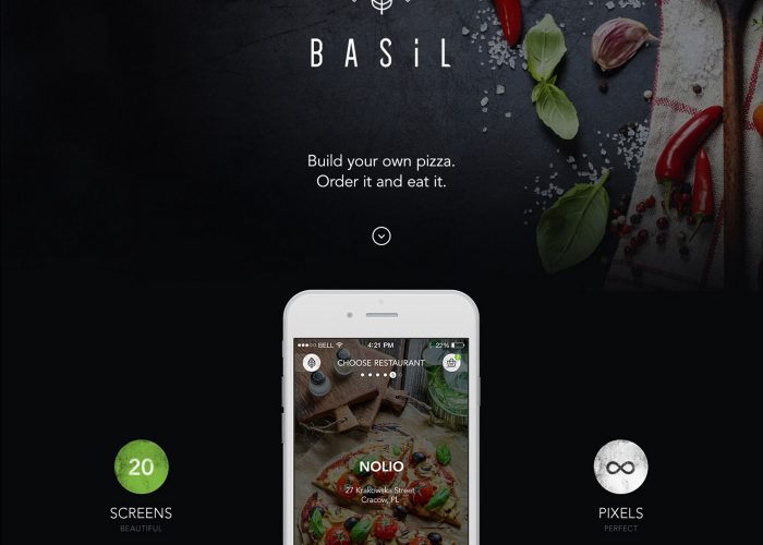 basil-pizza-builder-UI-design-inspiration