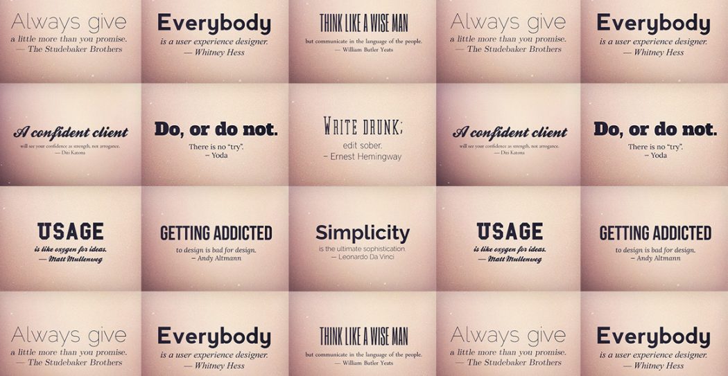 Amazing Free Font Typeface Pairings