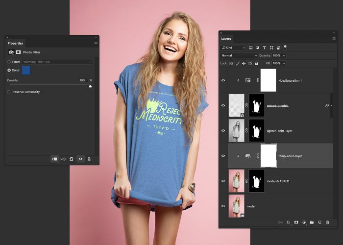 Download Create a T-Shirt Mockup Design in Photoshop CC