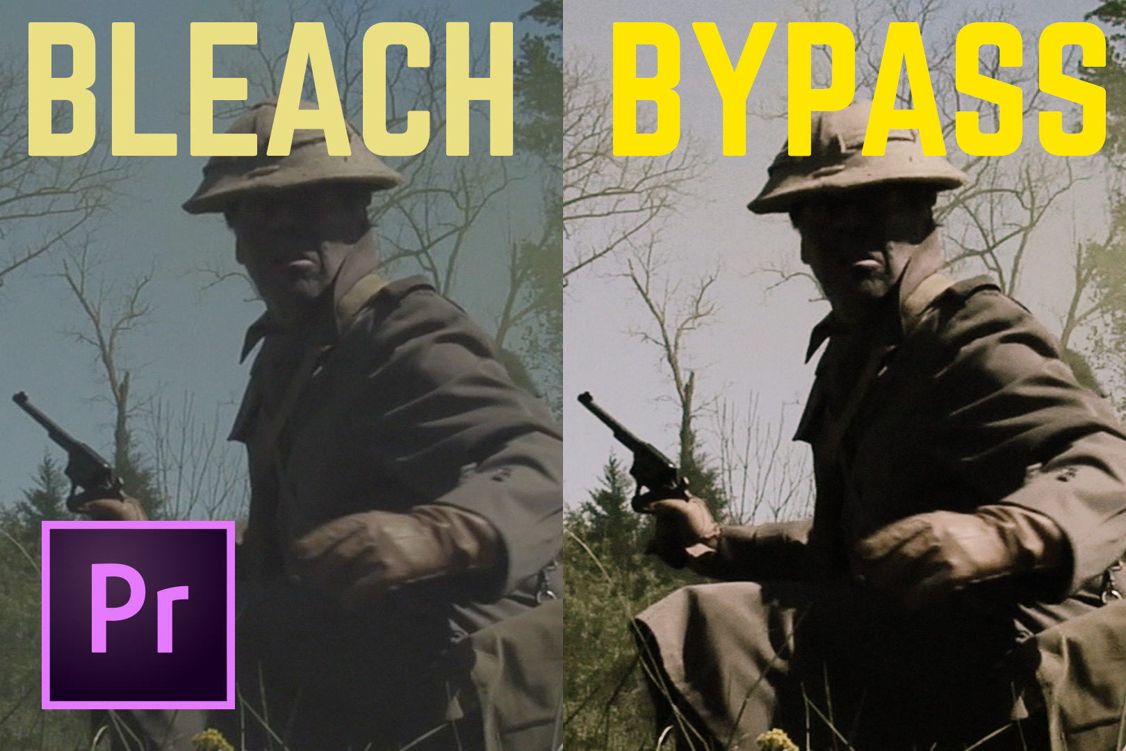 Bleach Bypass Color Grade Effect In Premiere Pro Cc