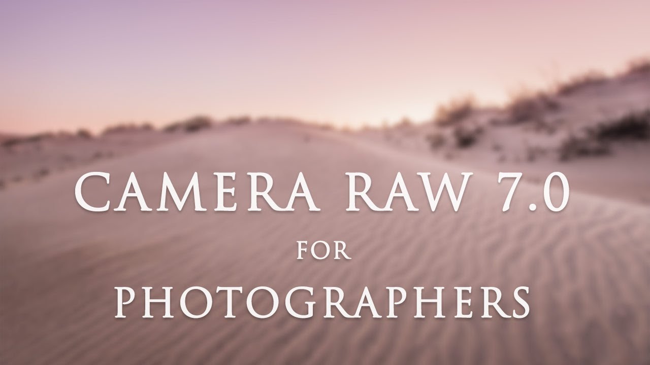 adobe camera raw for photoshop 7.0