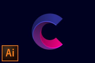 Simple Logo Mark with Circles Illustrator CC Tutorial