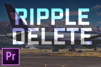 Fastest Way to Edit Video in Premiere Pro CC (Ripple Delete Tools)