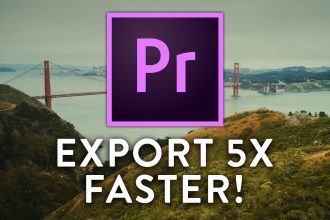 Export Video 5X FASTER From PREMIERE PRO CC!