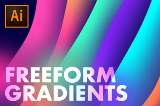 How to use the Freeform Gradient Tool – Illustrator Tutorial