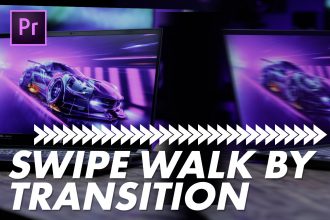 Walk By Swipe Transition Effect Premiere Pro Tutorial